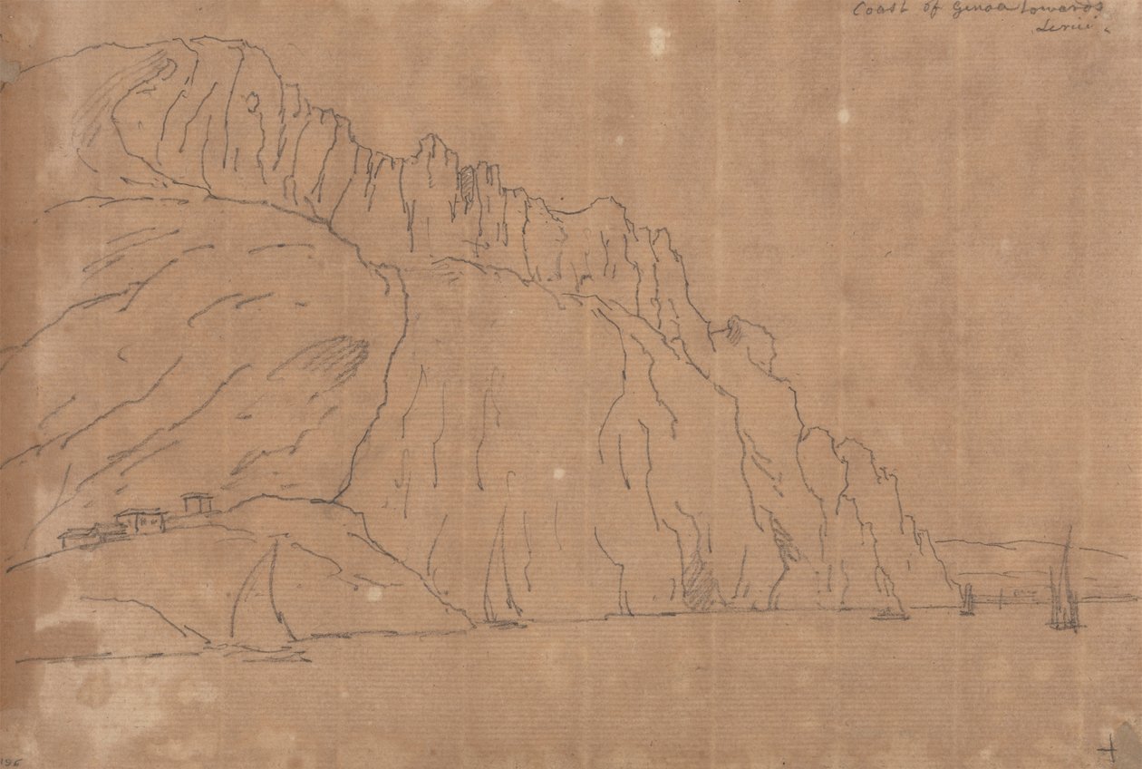 Pobřeží Janova od John Robert Cozens