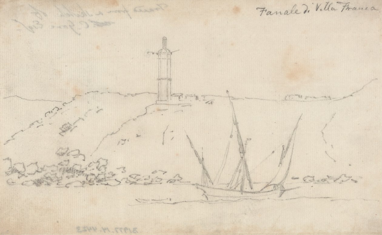 Lucerna Villa Franca od John Robert Cozens