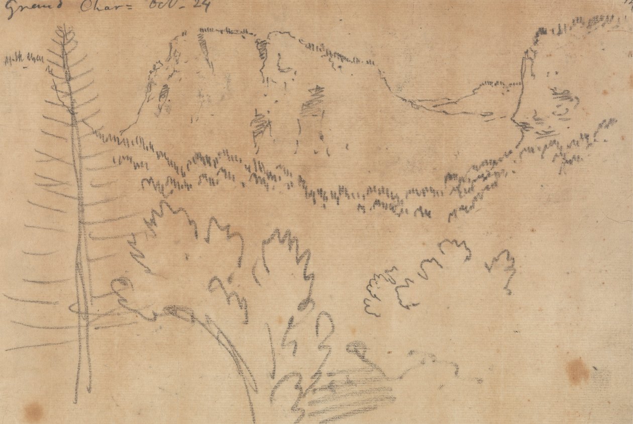 Grand Chartreuse, 24. října od John Robert Cozens