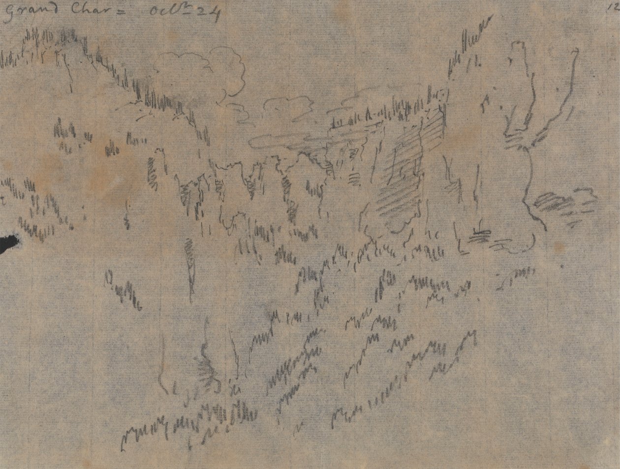 Grand Chartreuse, 24. října od John Robert Cozens