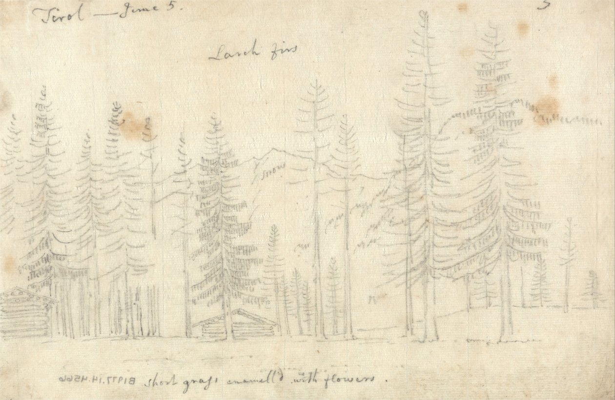 V Tyrolsku od John Robert Cozens