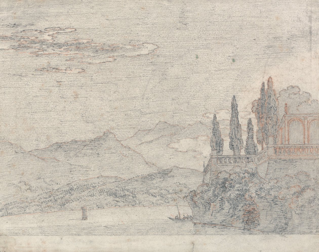 Isola Borromea, Lago Maggiore od John Robert Cozens