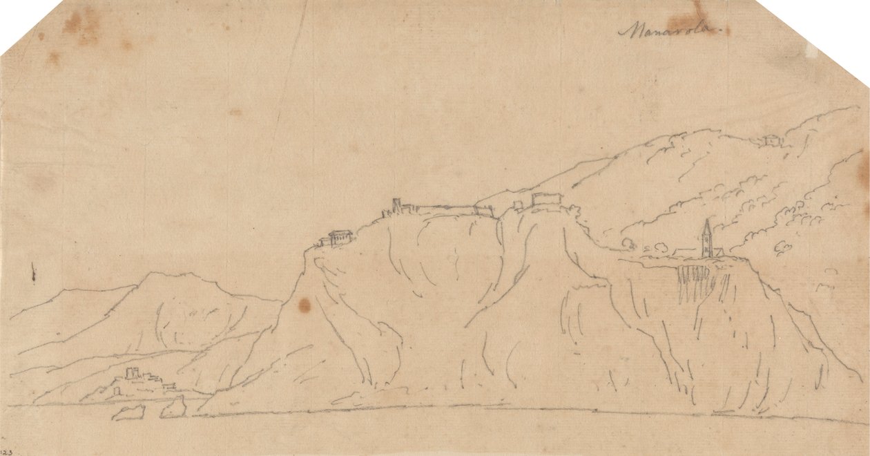 Manarola od John Robert Cozens