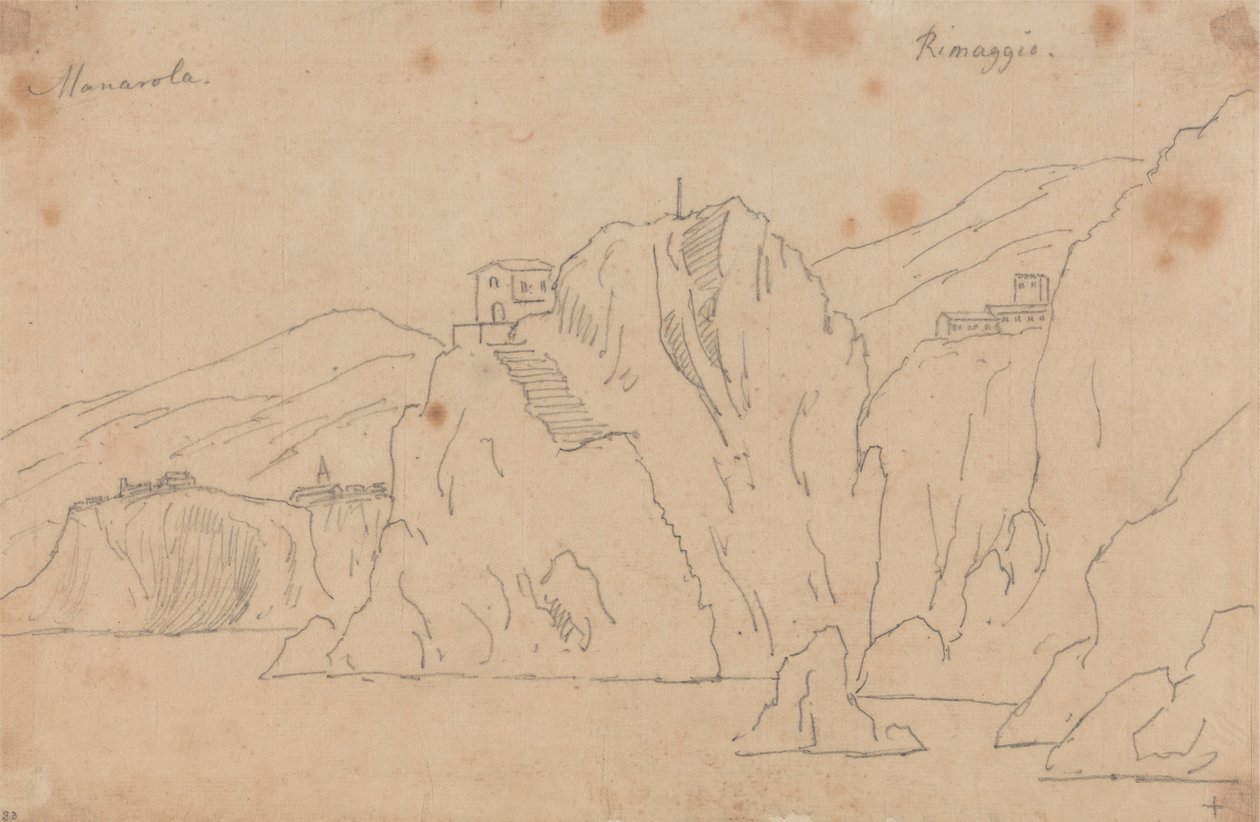Manarola od John Robert Cozens