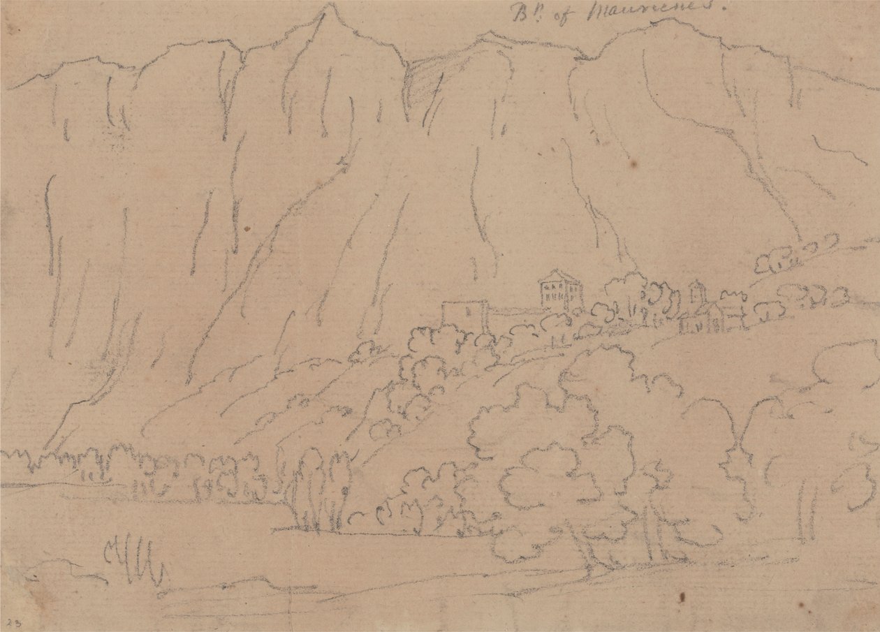 Maurienne od John Robert Cozens