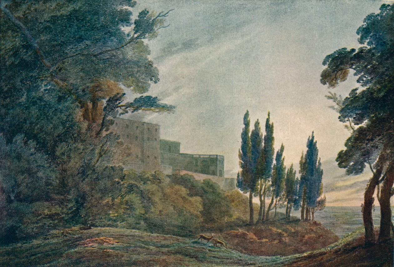 Vila ve Frascati, c1780, 1923 od John Robert Cozens