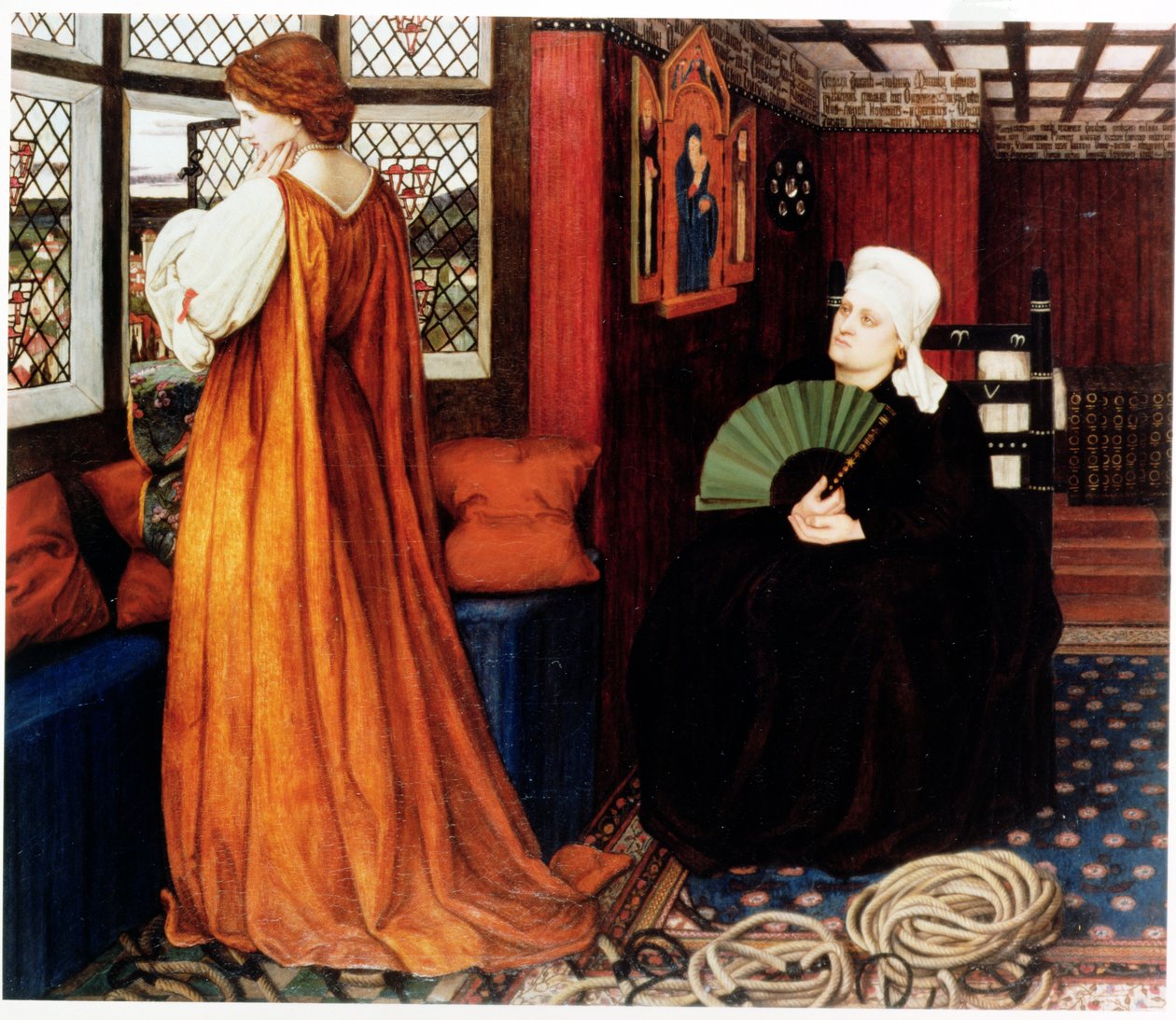 Julie a její sestra od John Roddam Spencer Stanhope
