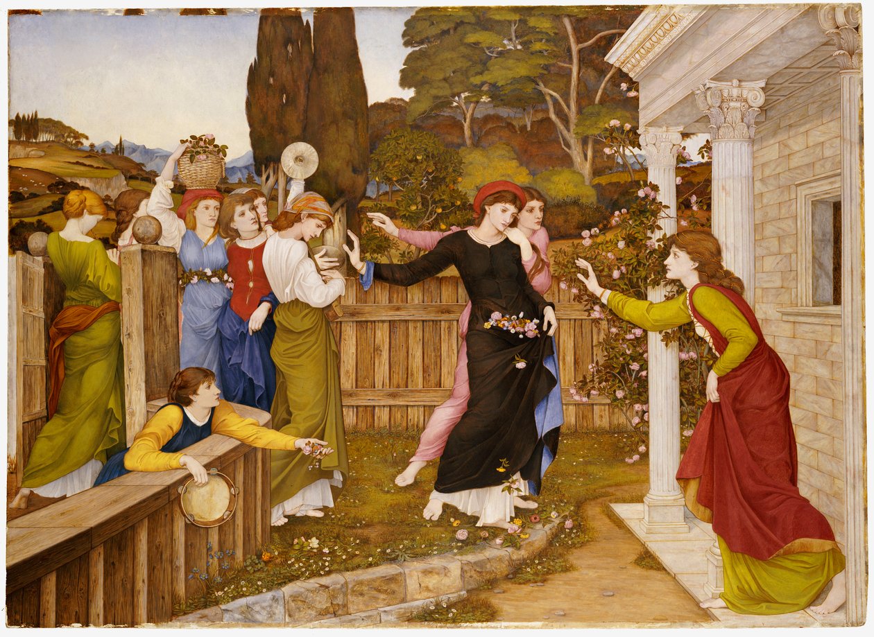 Šulamitka, kolem roku 1882 od John Roddam Spencer Stanhope