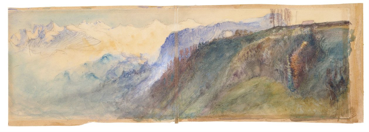 Bernská vysočina od John Ruskin