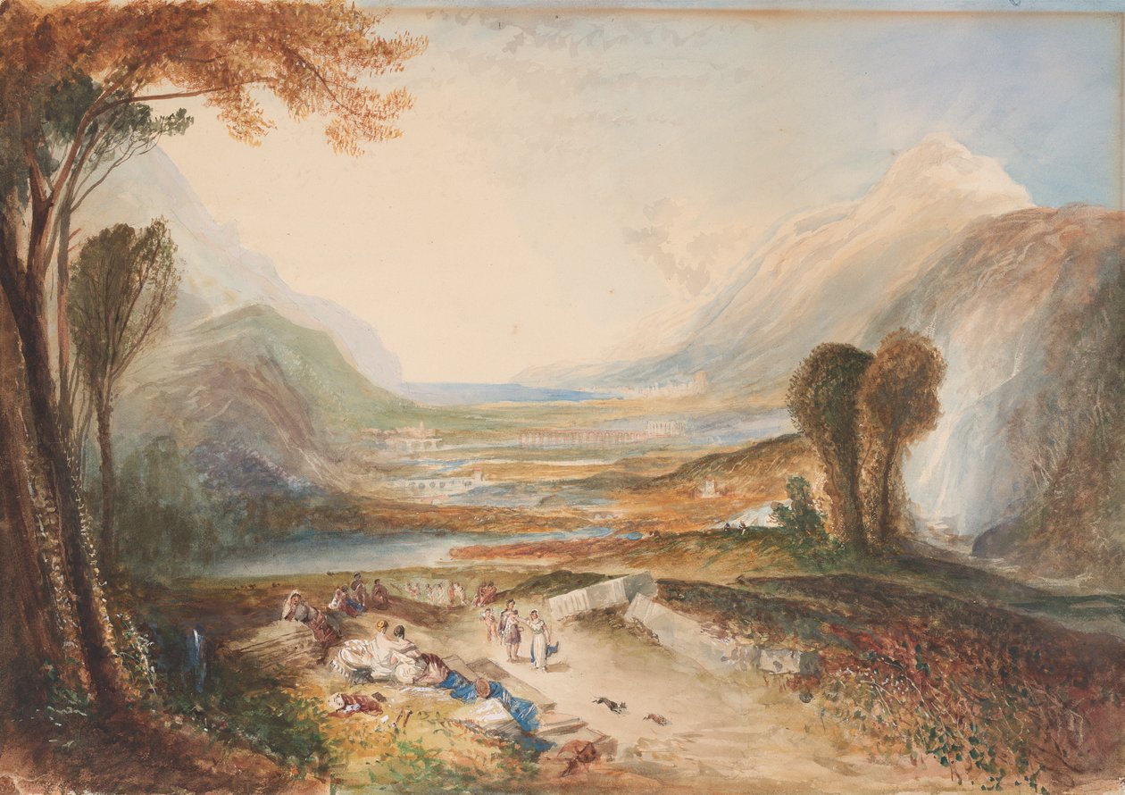 Studie podle příběhu o Apollónovi a Dafné od John Ruskin