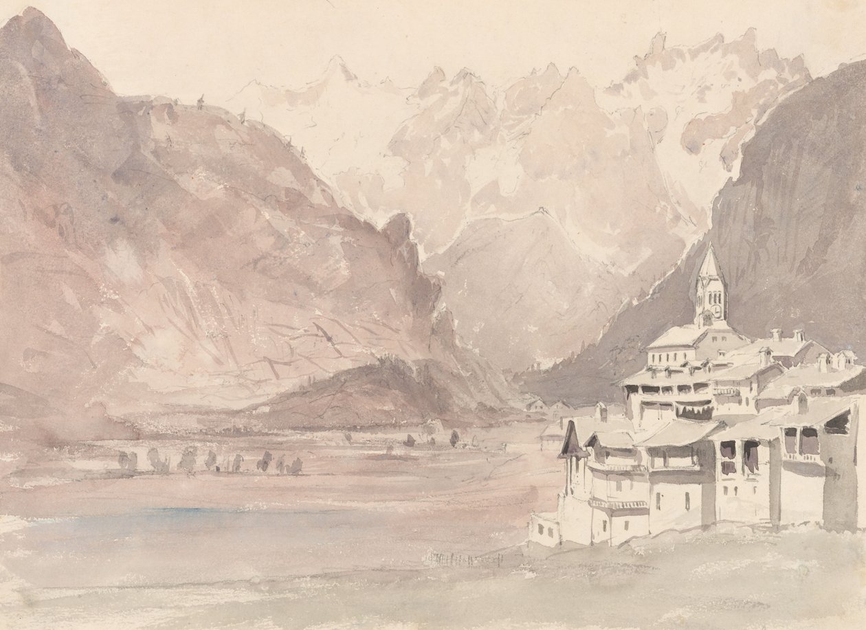 Švýcarská horská krajina od John Ruskin