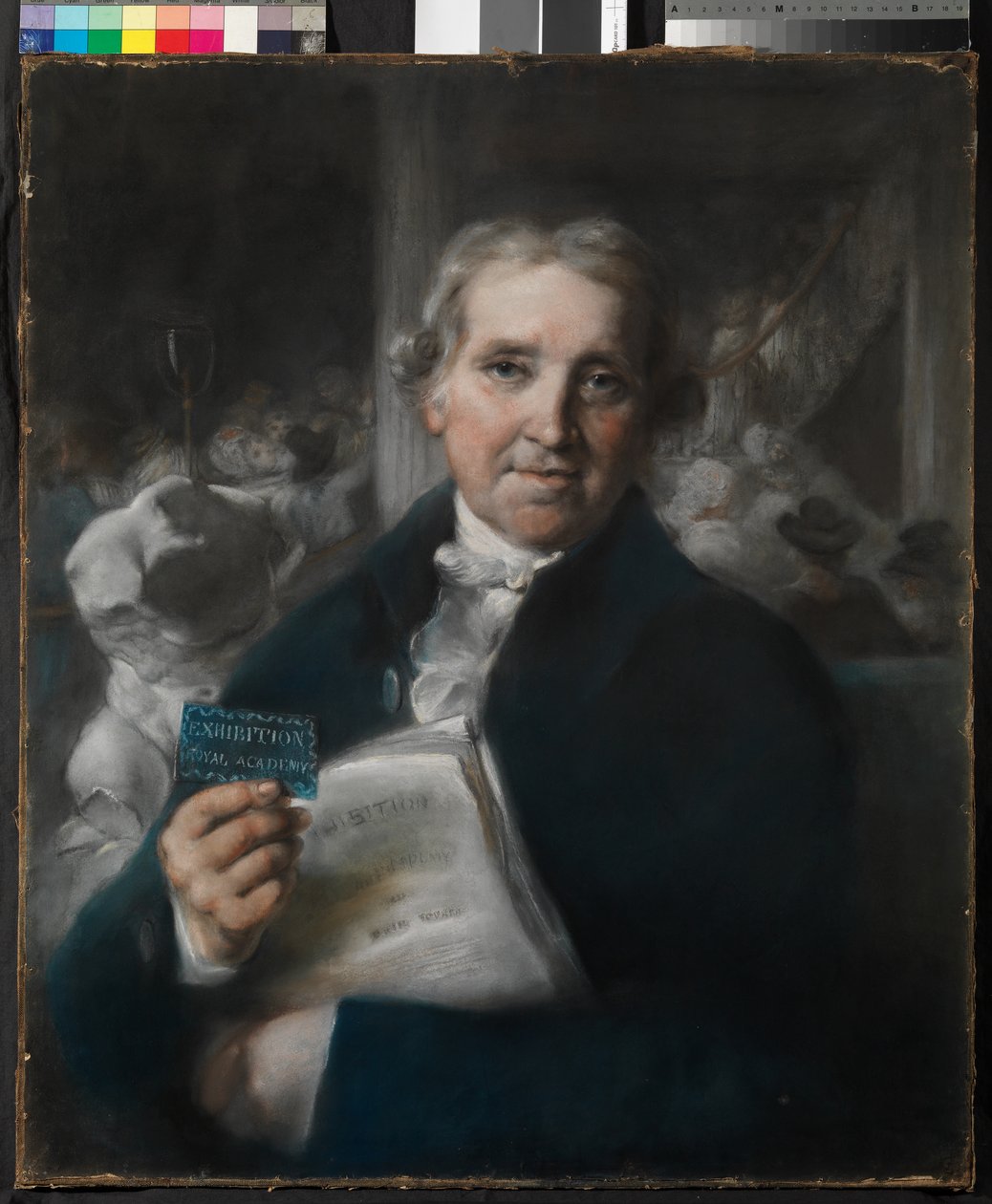 Porter v Královské akademii od John Russell