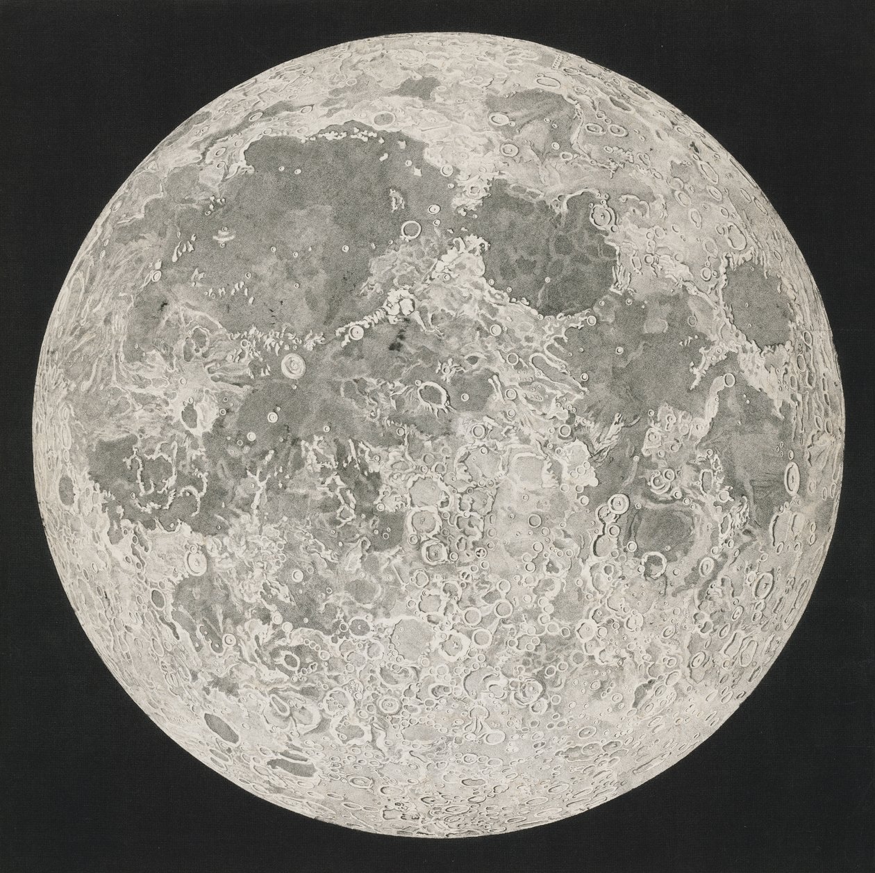 Lunární kartografie, 1805-06 od John Russell