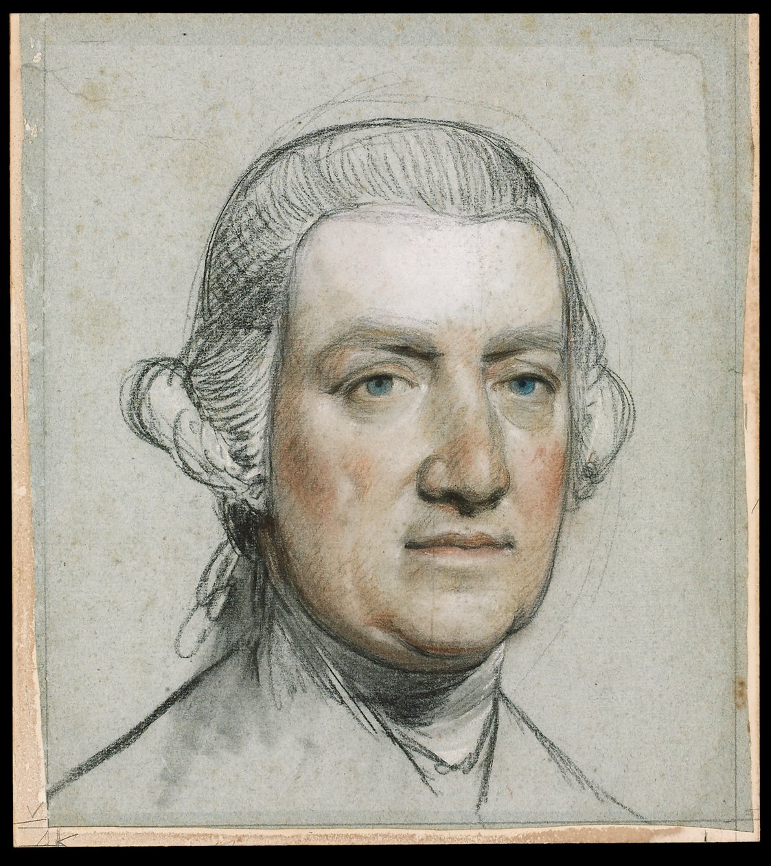 Nevil Maskelyne (1732 -1811), asi 1776 (křída na papíře) od John Russell