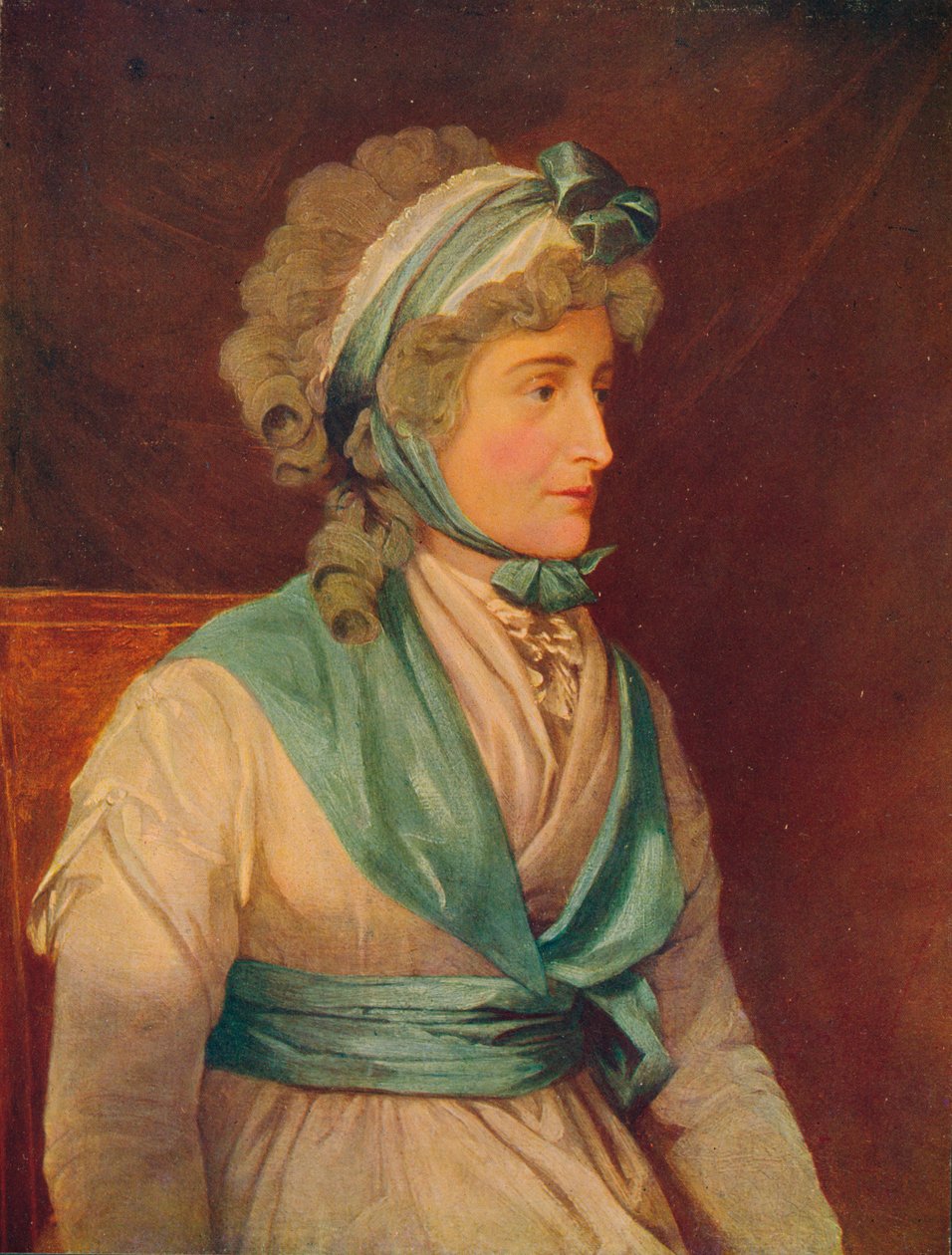 Sarah Siddons 1755-1831, anglická tragická herečka 18. století, 1906 od John Russell