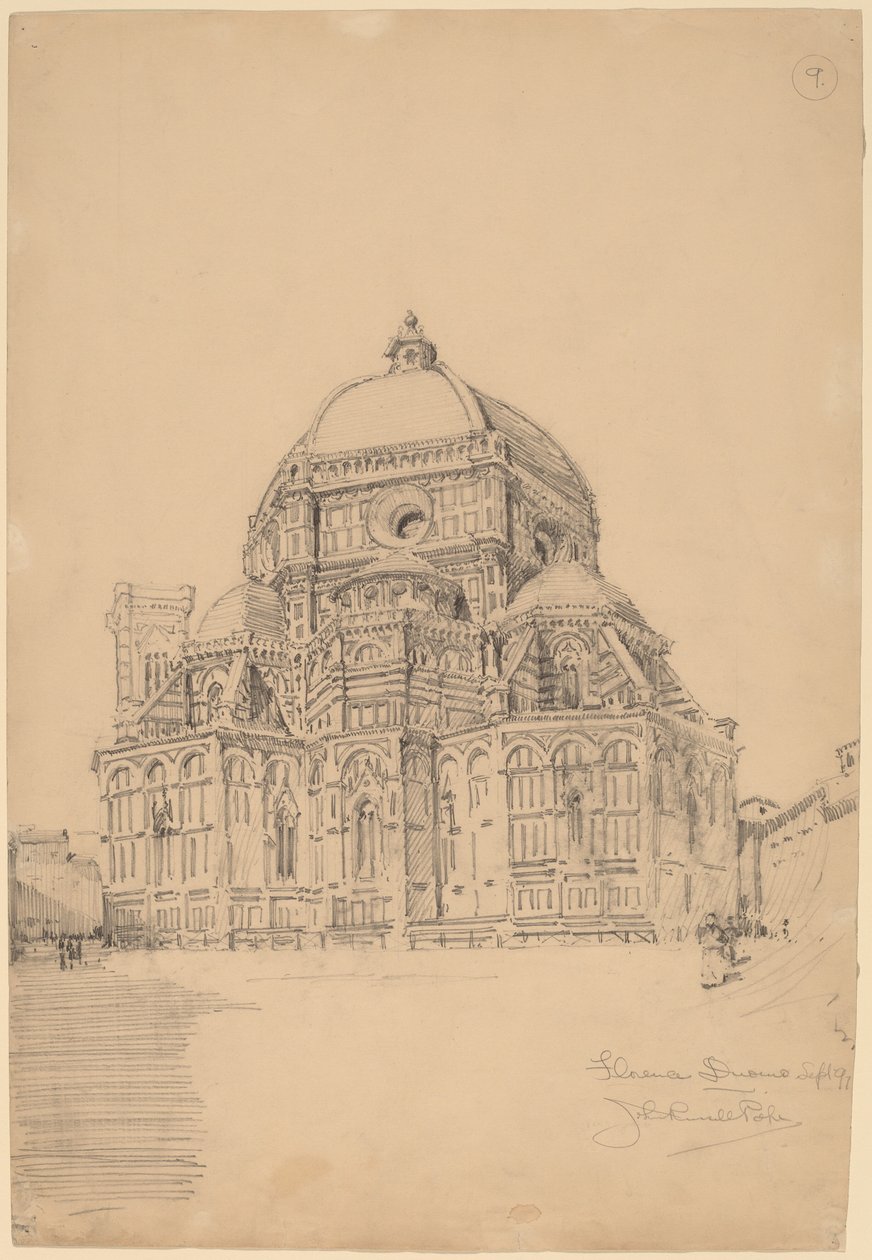 Duomo, Florencie od John Russell Pope