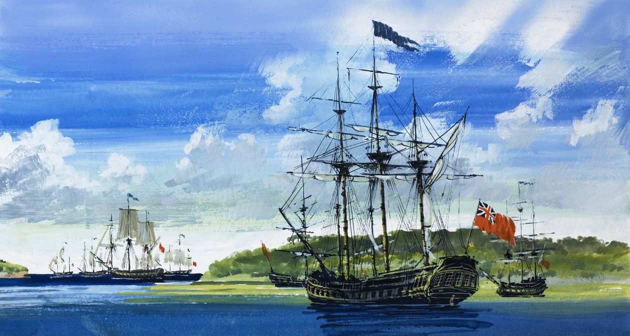 Britská loď od John S. Smith