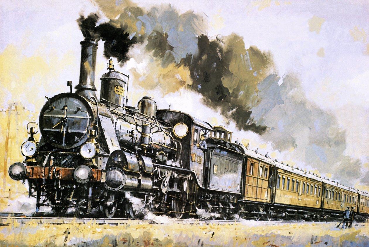 Orient Express, představený v roce 1883 od John S. Smith