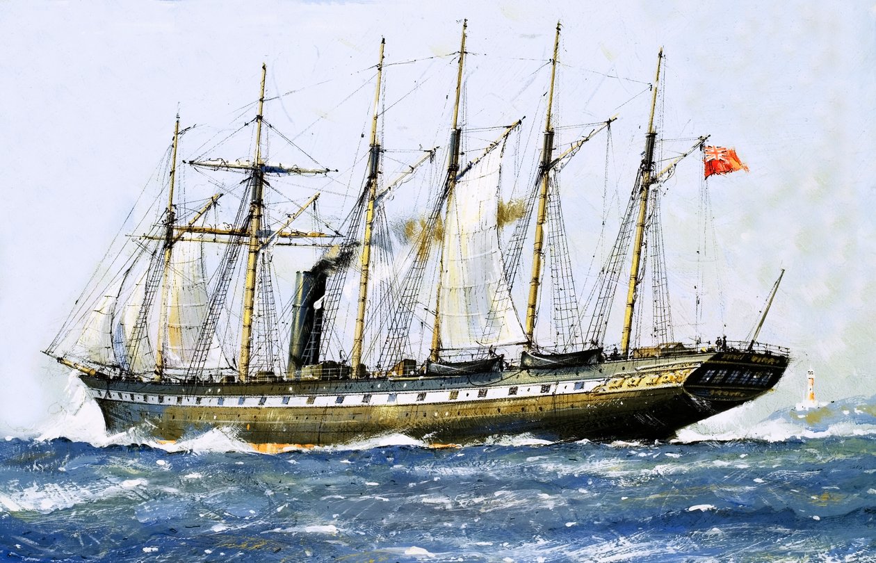SS Great Britain, nejlepší loď Isambarda Království Brunela od John S. Smith