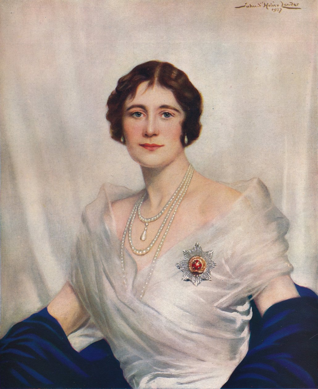„Její Veličenstvo královna Alžběta“, 1937 od John Saint Helier Lander