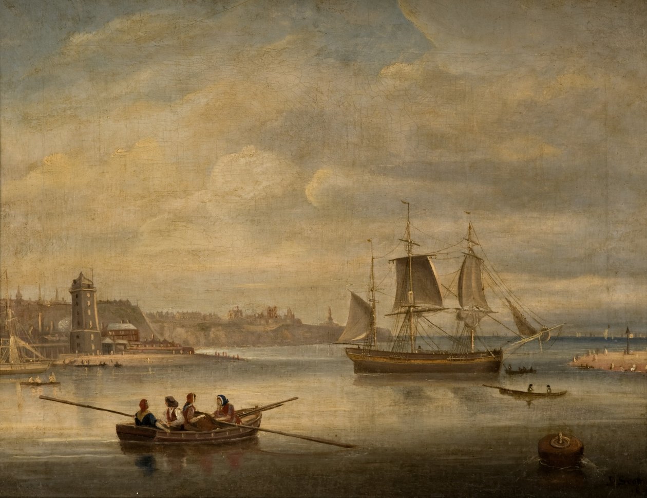 Vchod do Tyne od John Scott