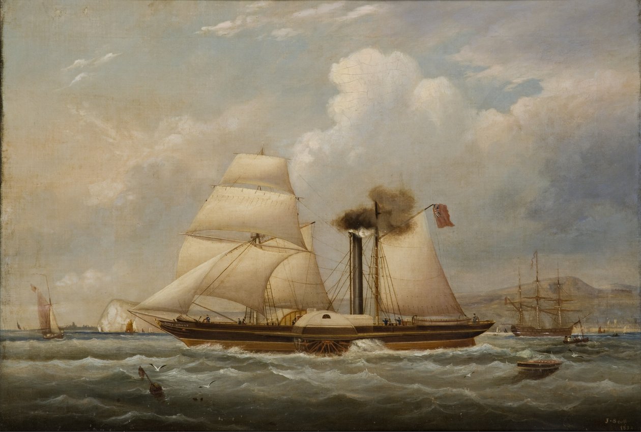 Lodní remorkér Henry Wright od John Scott