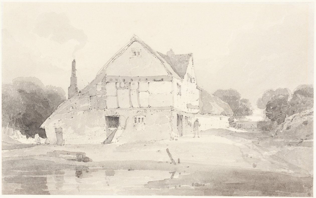 Chata v Dorkingu v Surrey od John Sell Cotman