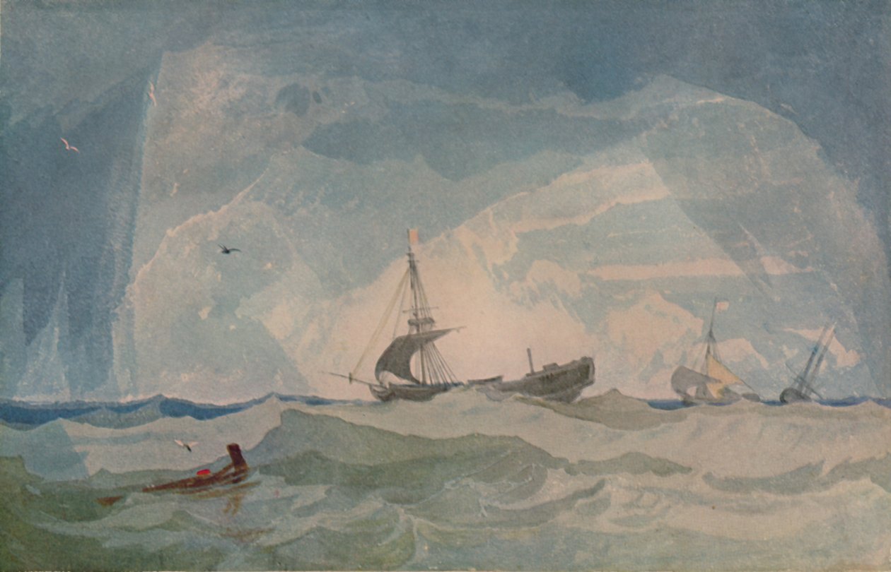 A Dismasted Brig, 1923 od John Sell Cotman