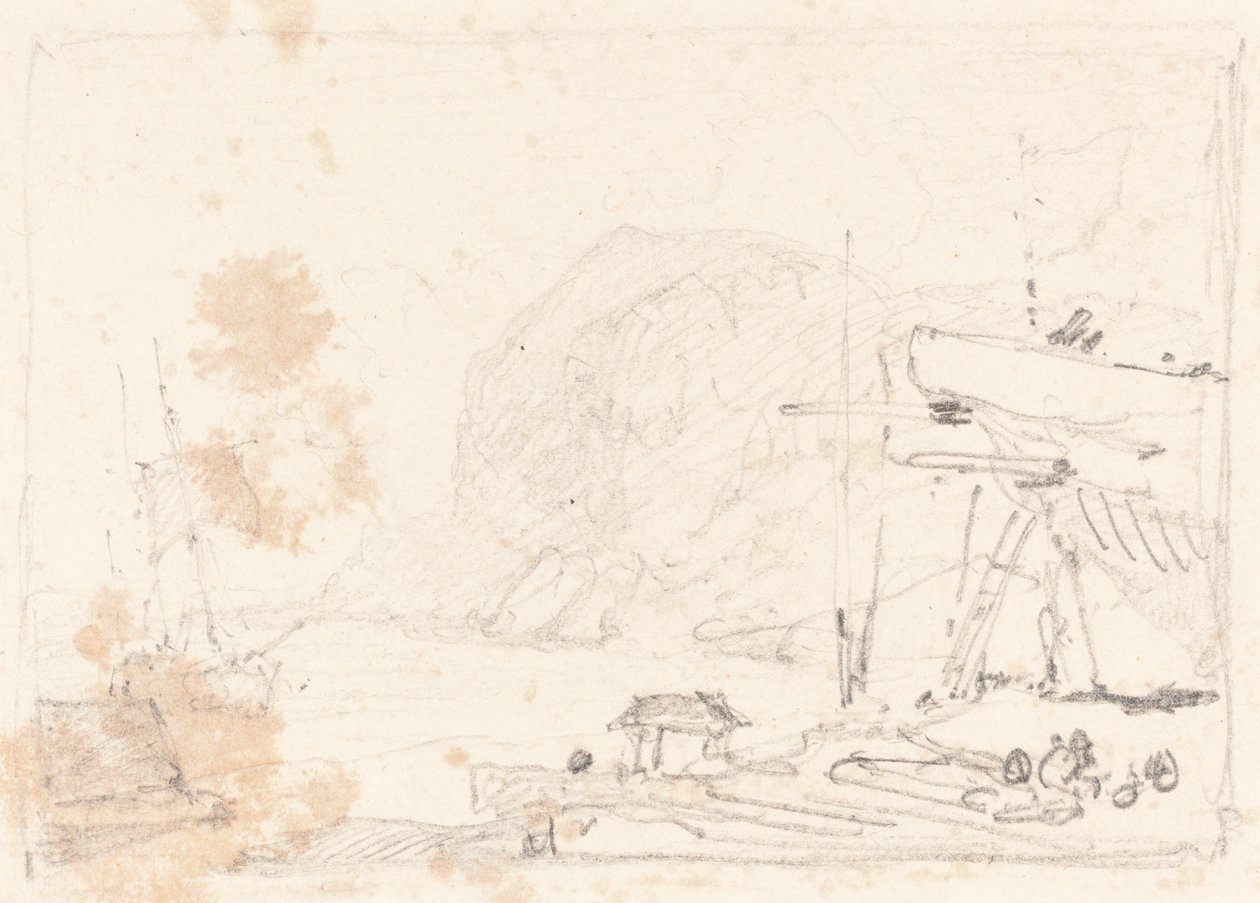 Suchý dok od John Sell Cotman