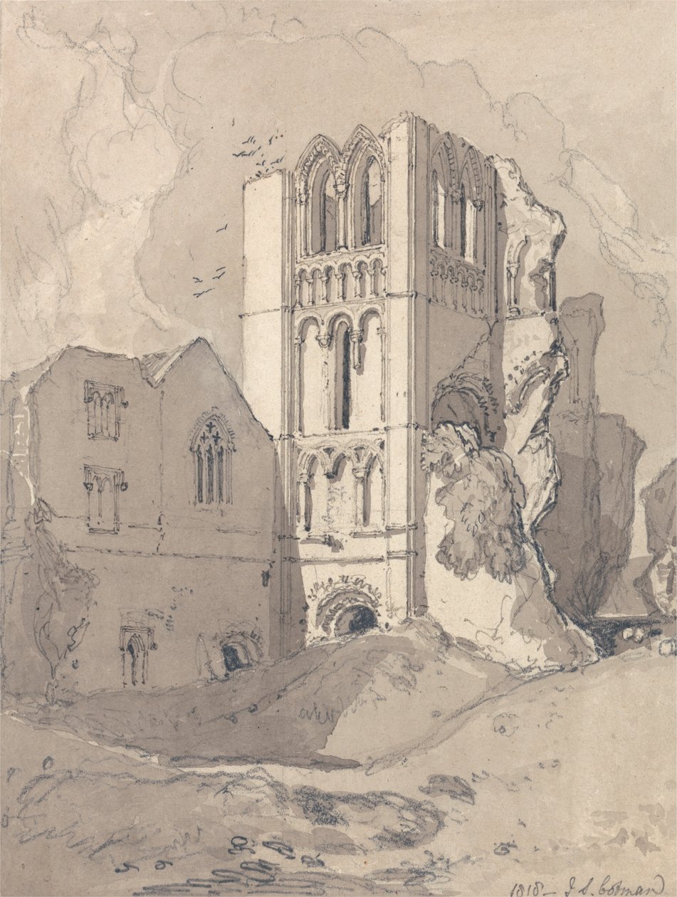 Castle Acre Priory, Norfolk od John Sell Cotman