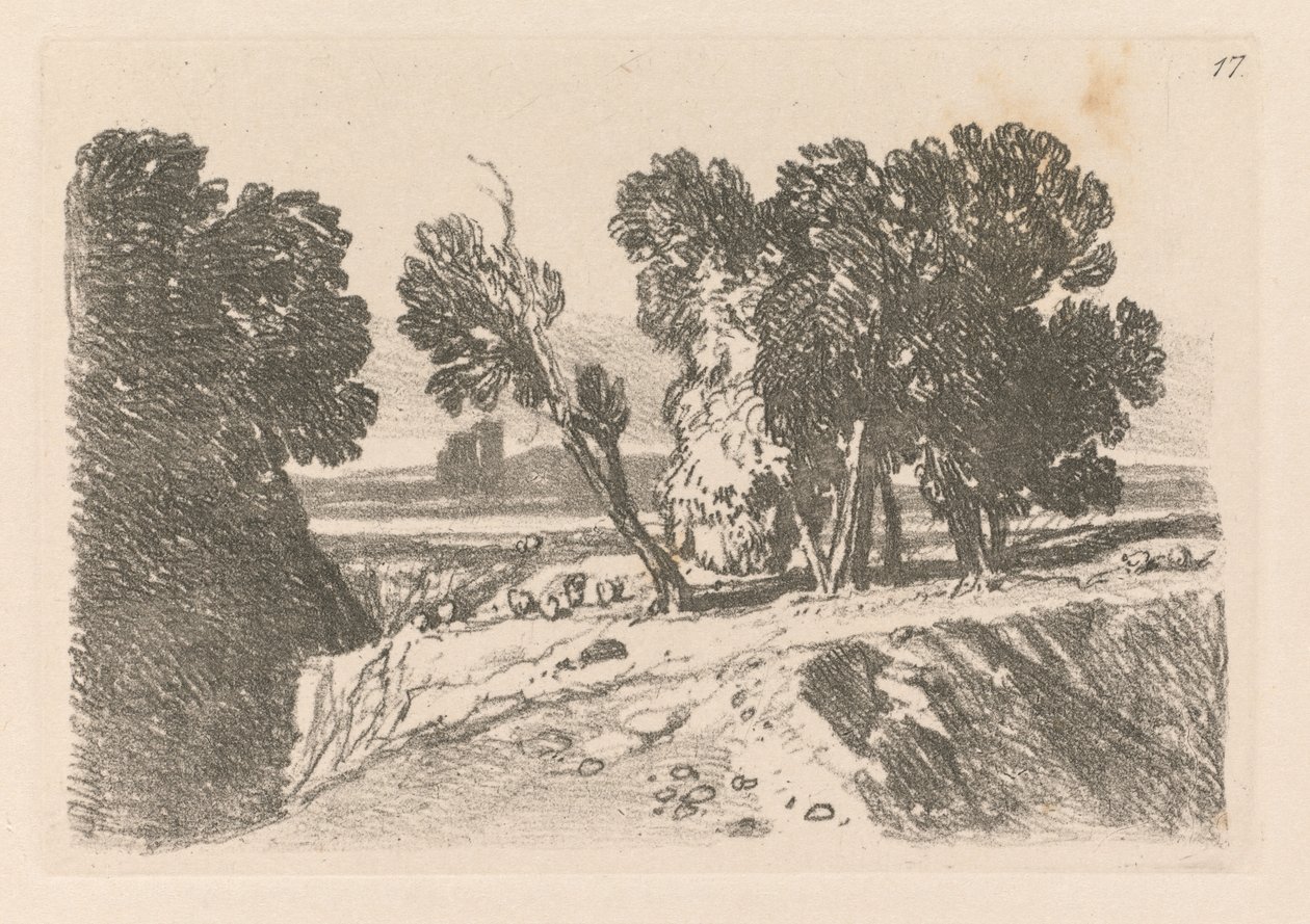 Kniha studií: Plate 17, Studie od John Sell Cotman
