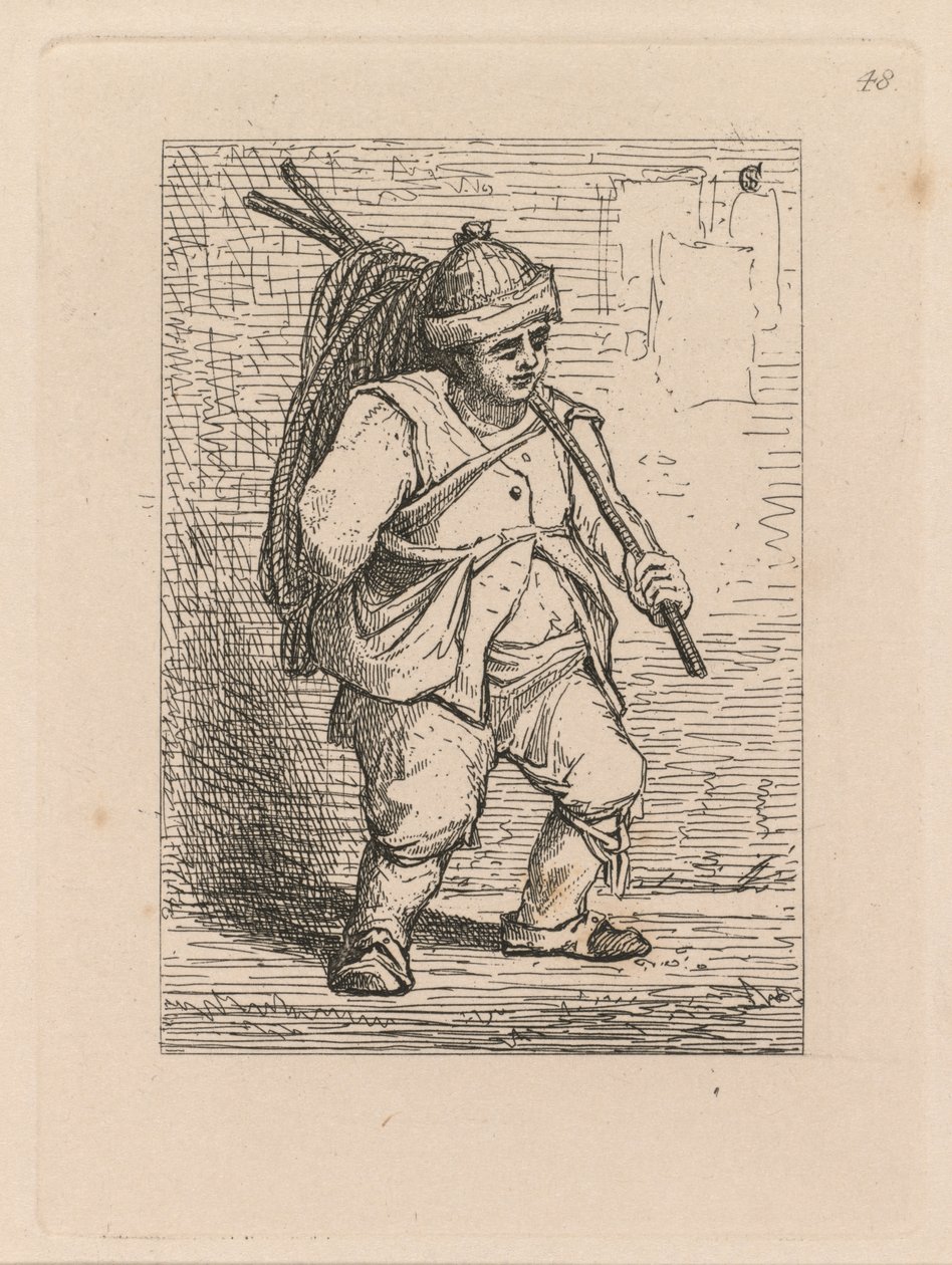 Liber Studies: Plate 48, A Study, 1838 od John Sell Cotman