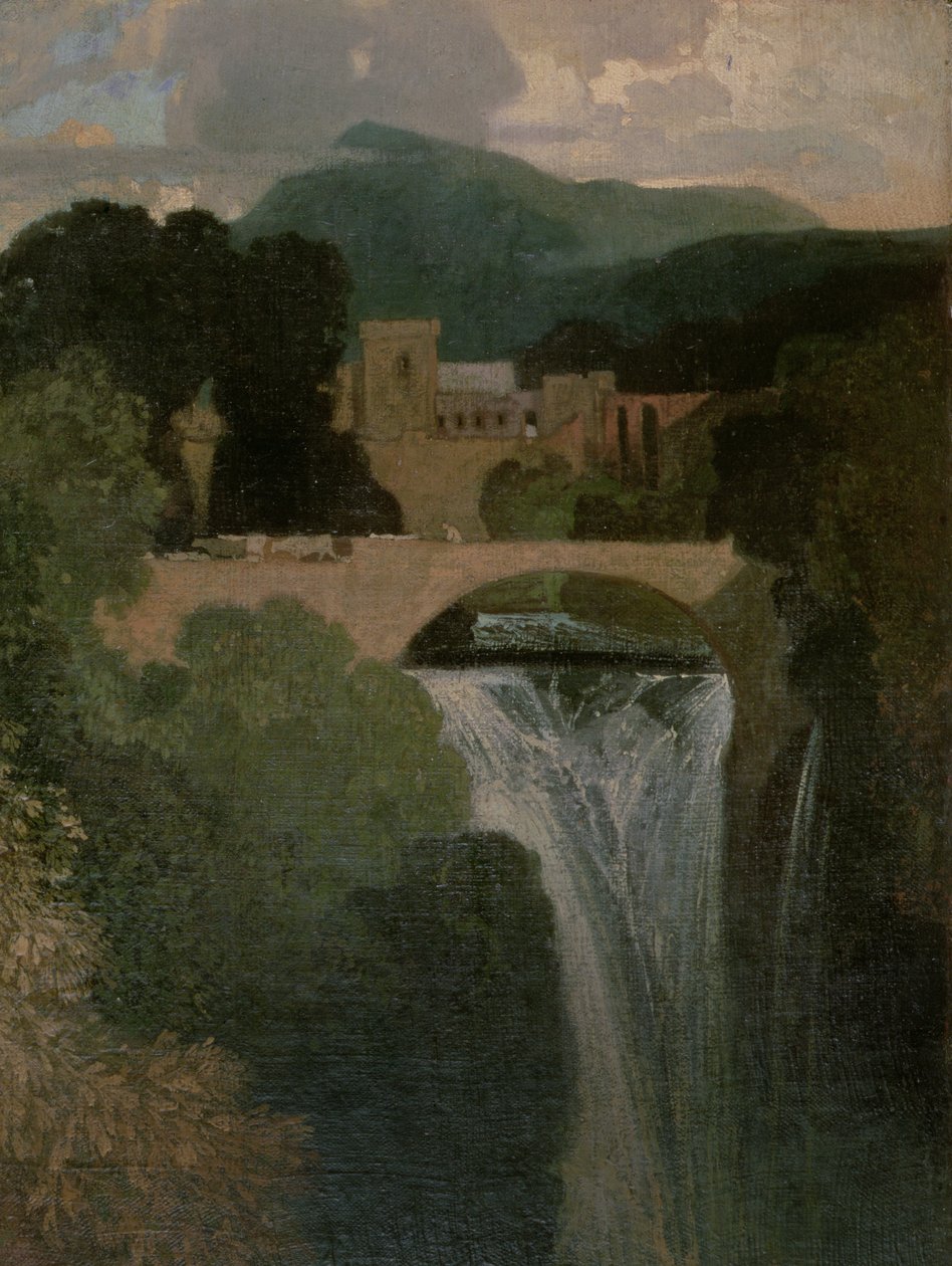 Vodopád od John Sell Cotman