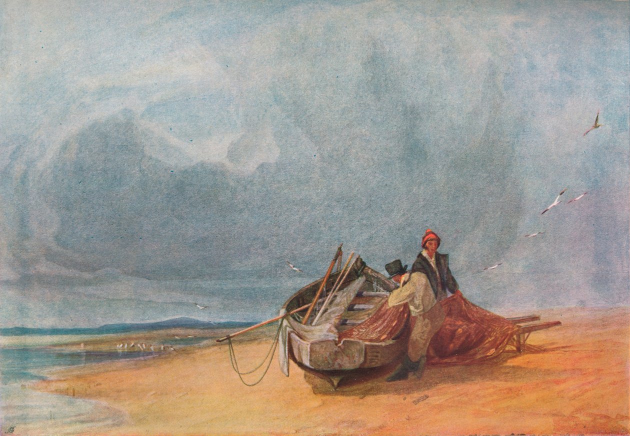 Yarmouth Beach, c1808 od John Sell Cotman