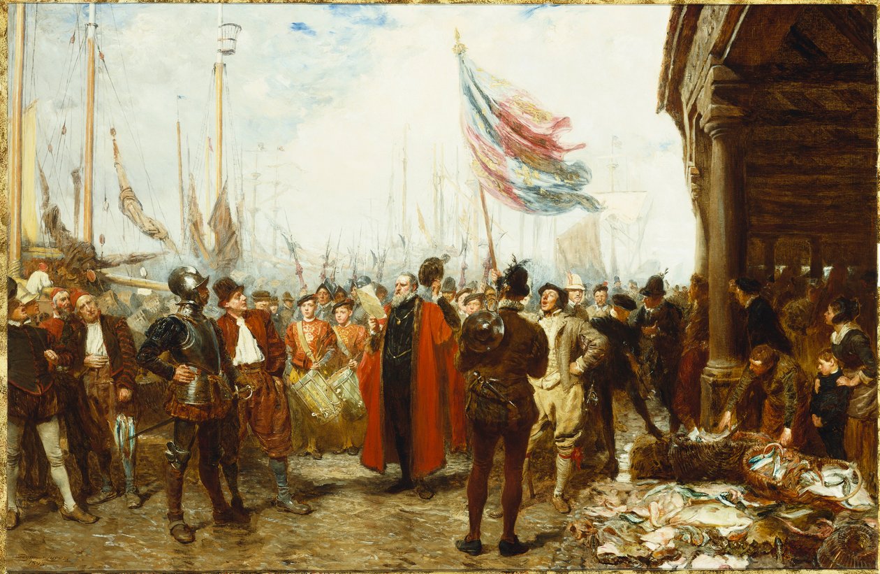 Volání do zbraně, 1894 od John Seymour Lucas