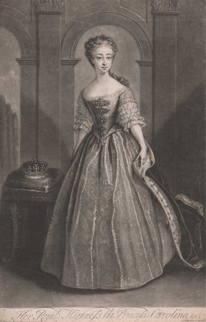 Její královská výsost princezna Carolina od John Simon