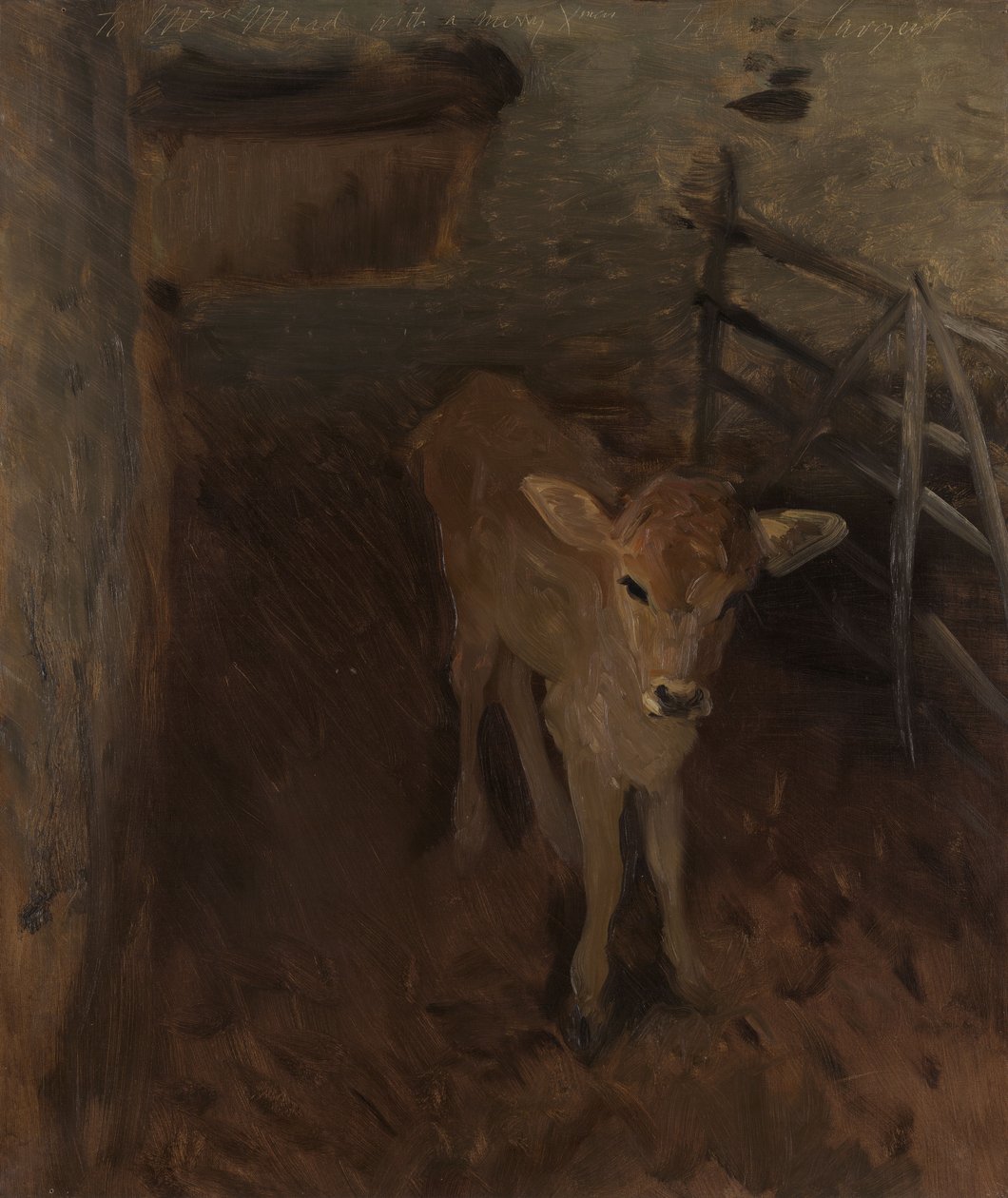 Telátko z Jersey od John Singer Sargent