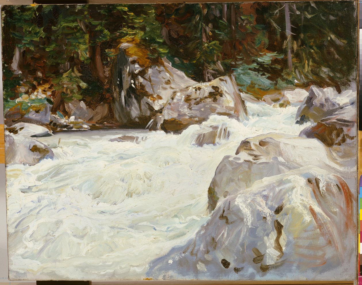 Torrent v Norsku, 1901 od John Singer Sargent