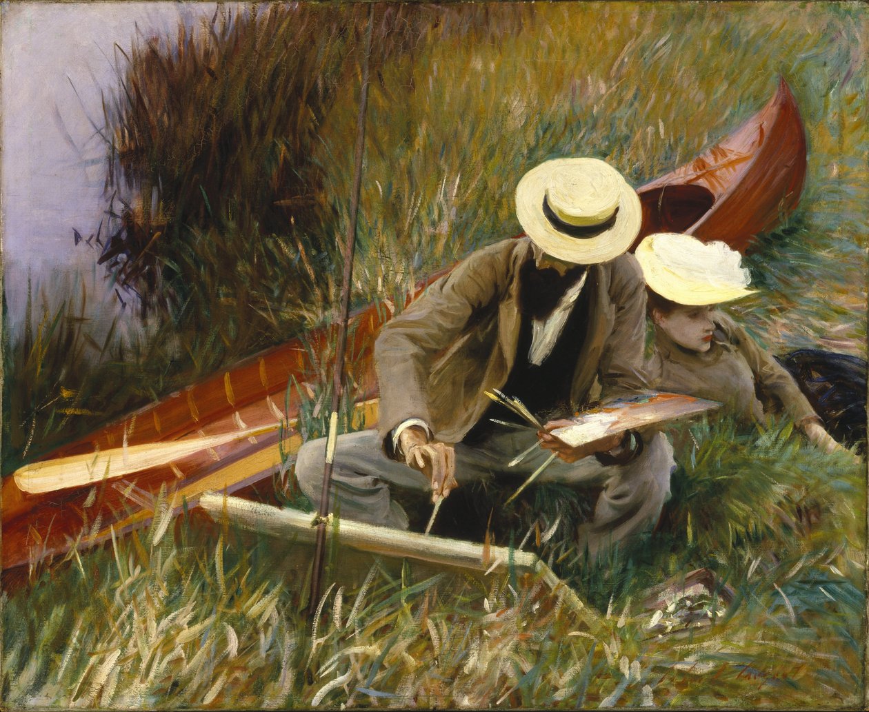 Studie v terénu od John Singer Sargent