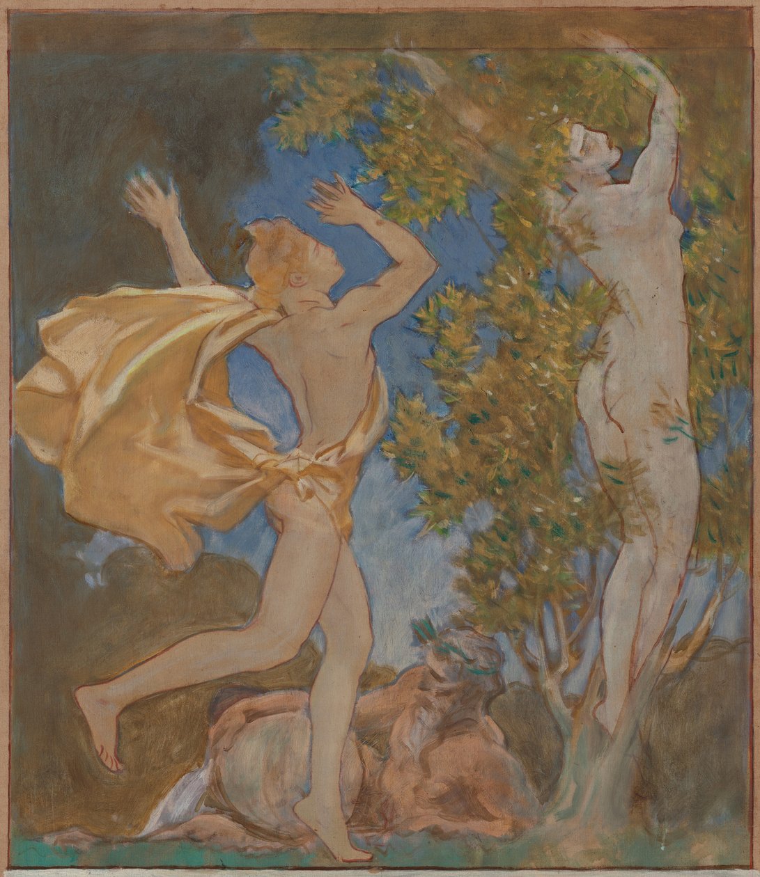 Apollo a Daphne od John Singer Sargent