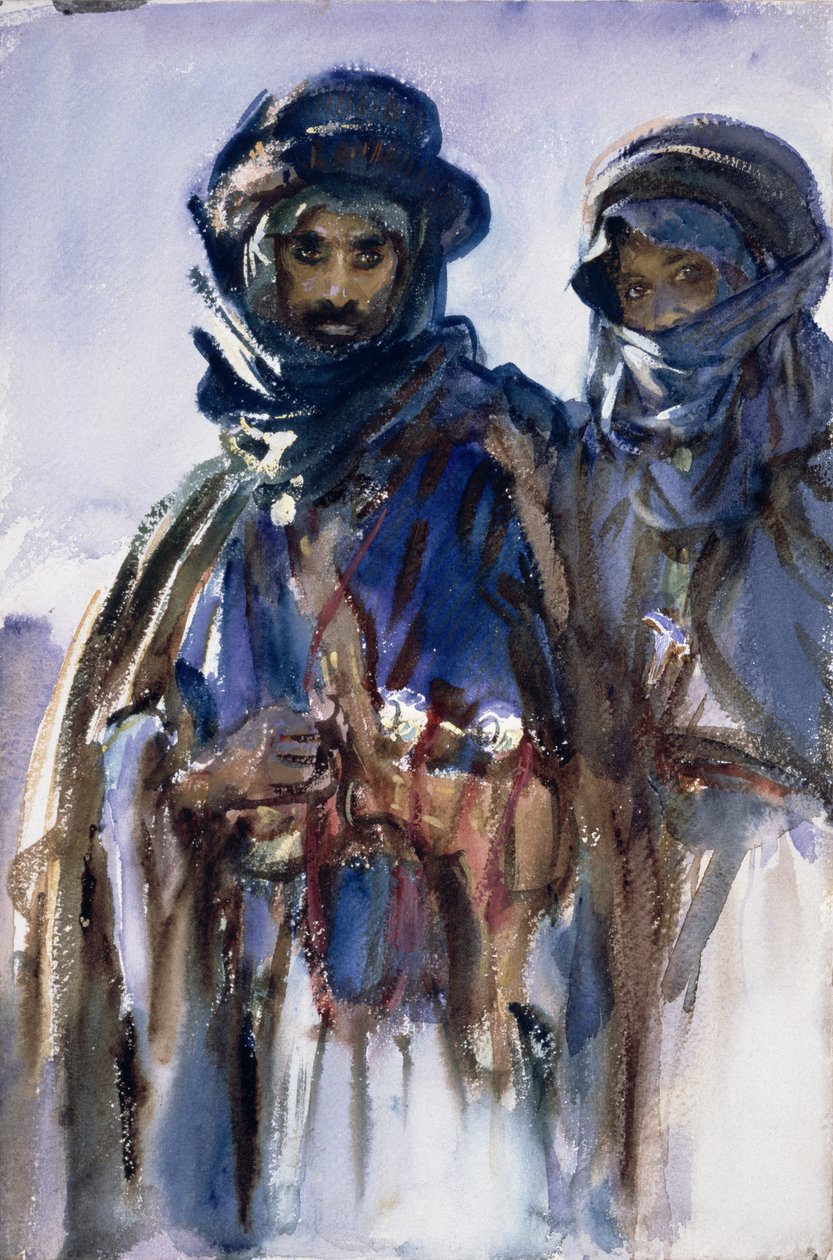Beduíni, cca 1905 (wc na papíře) od John Singer Sargent