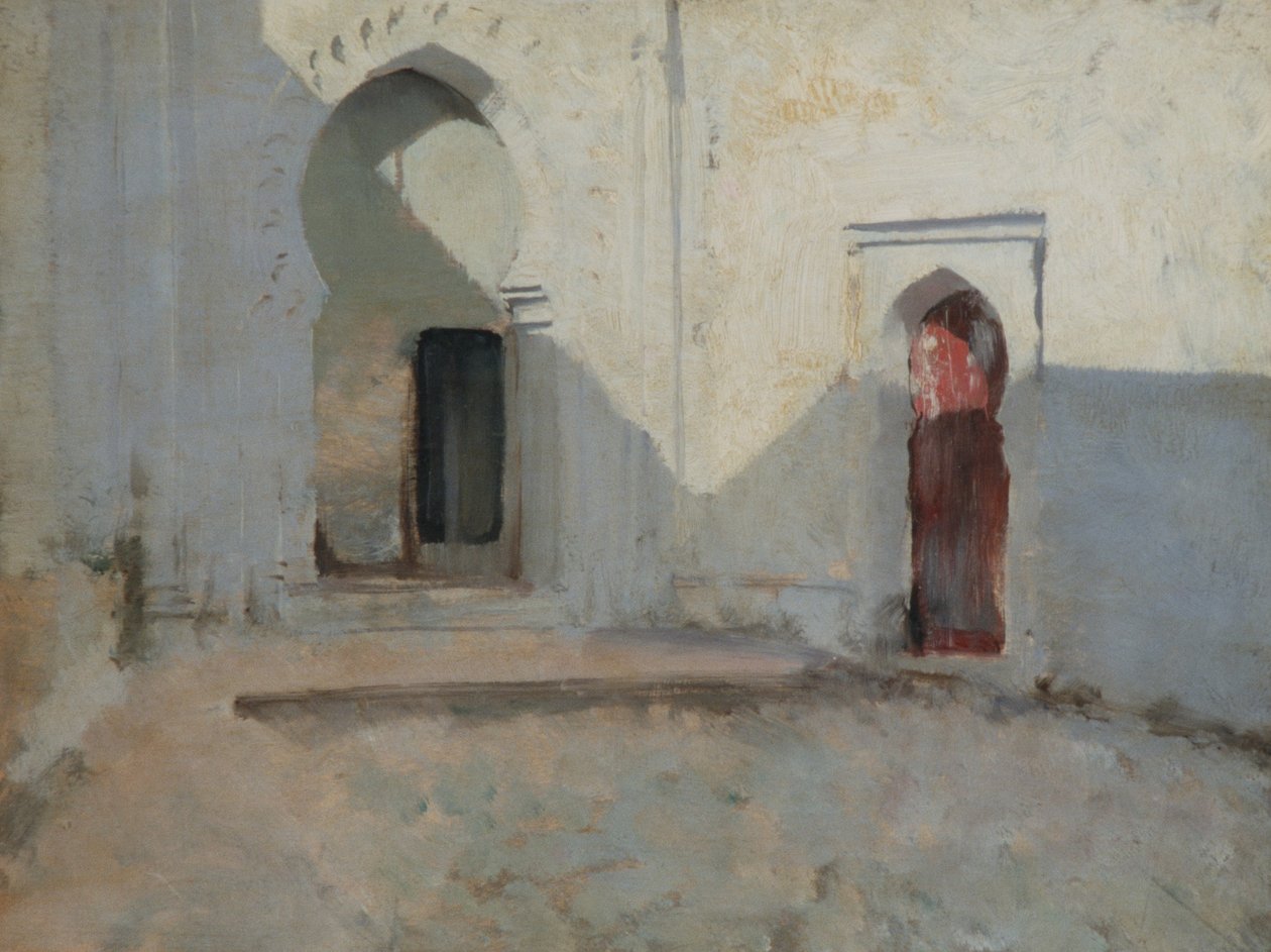 Courtyard, Tetuan, Maroko, 1879-80 od John Singer Sargent