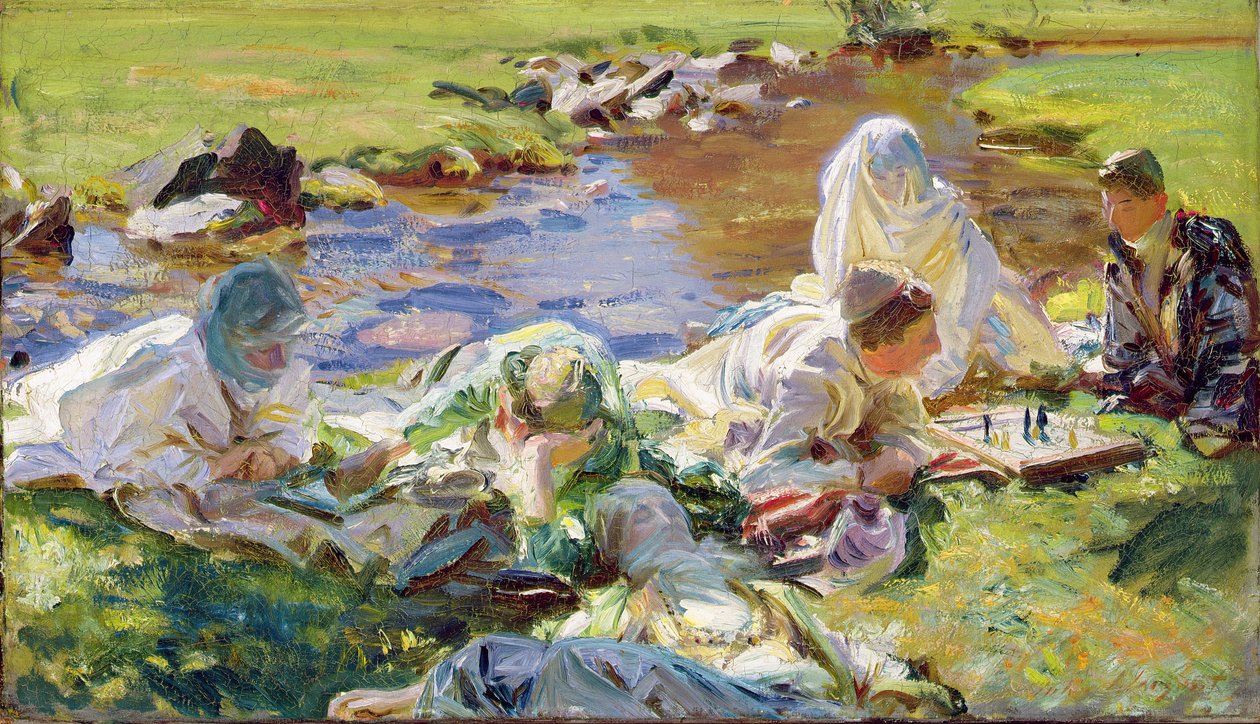 Dolce far niente, kolem roku 1907 od John Singer Sargent