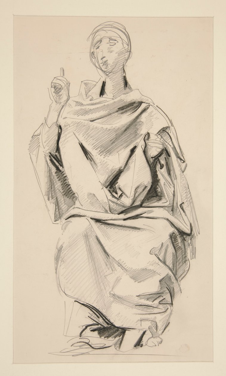 Zahalená postava od John Singer Sargent