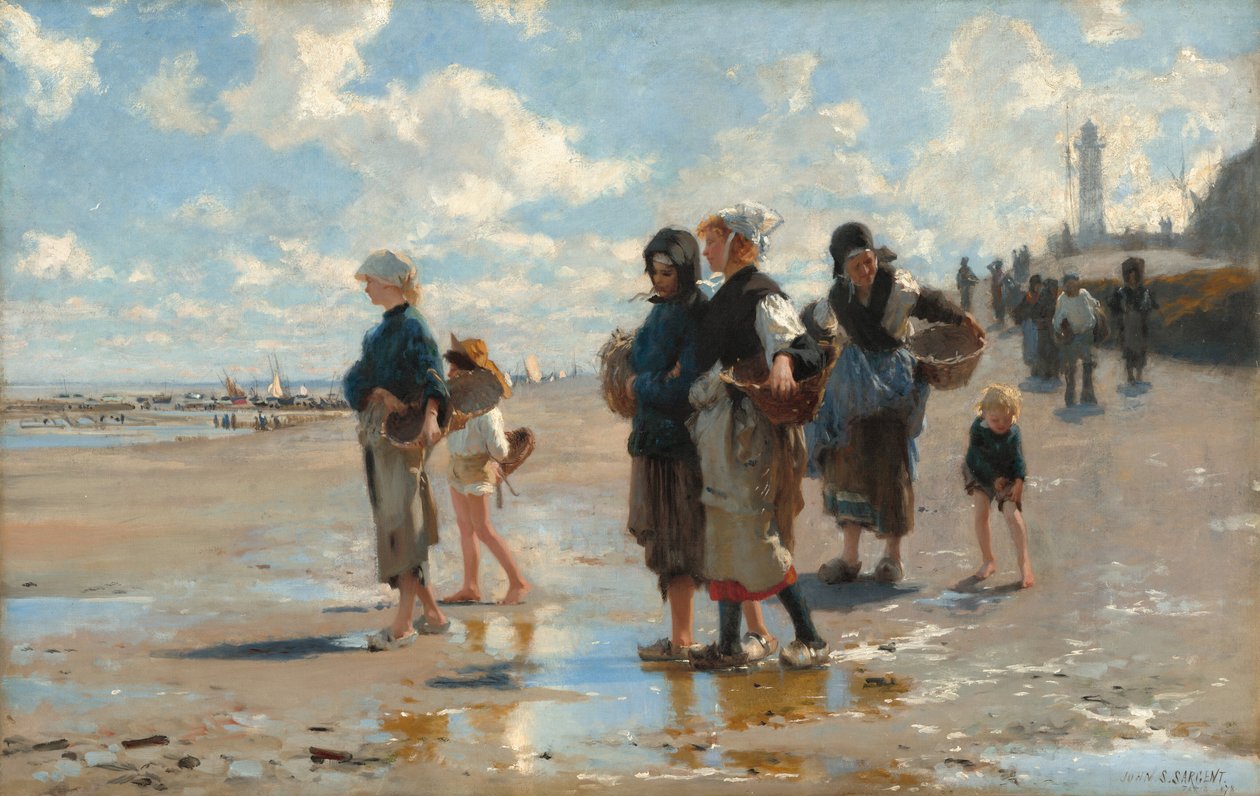 Out to Fish (Vyrazit na ryby) od John Singer Sargent