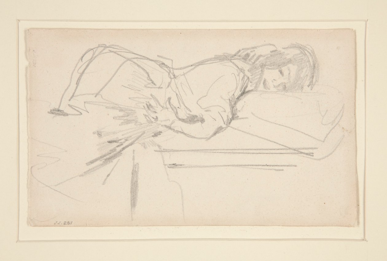 Postava dívky od John Singer Sargent
