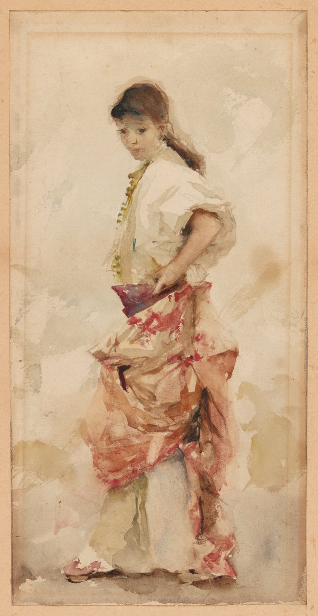 Dívka ve španělském kostýmu od John Singer Sargent