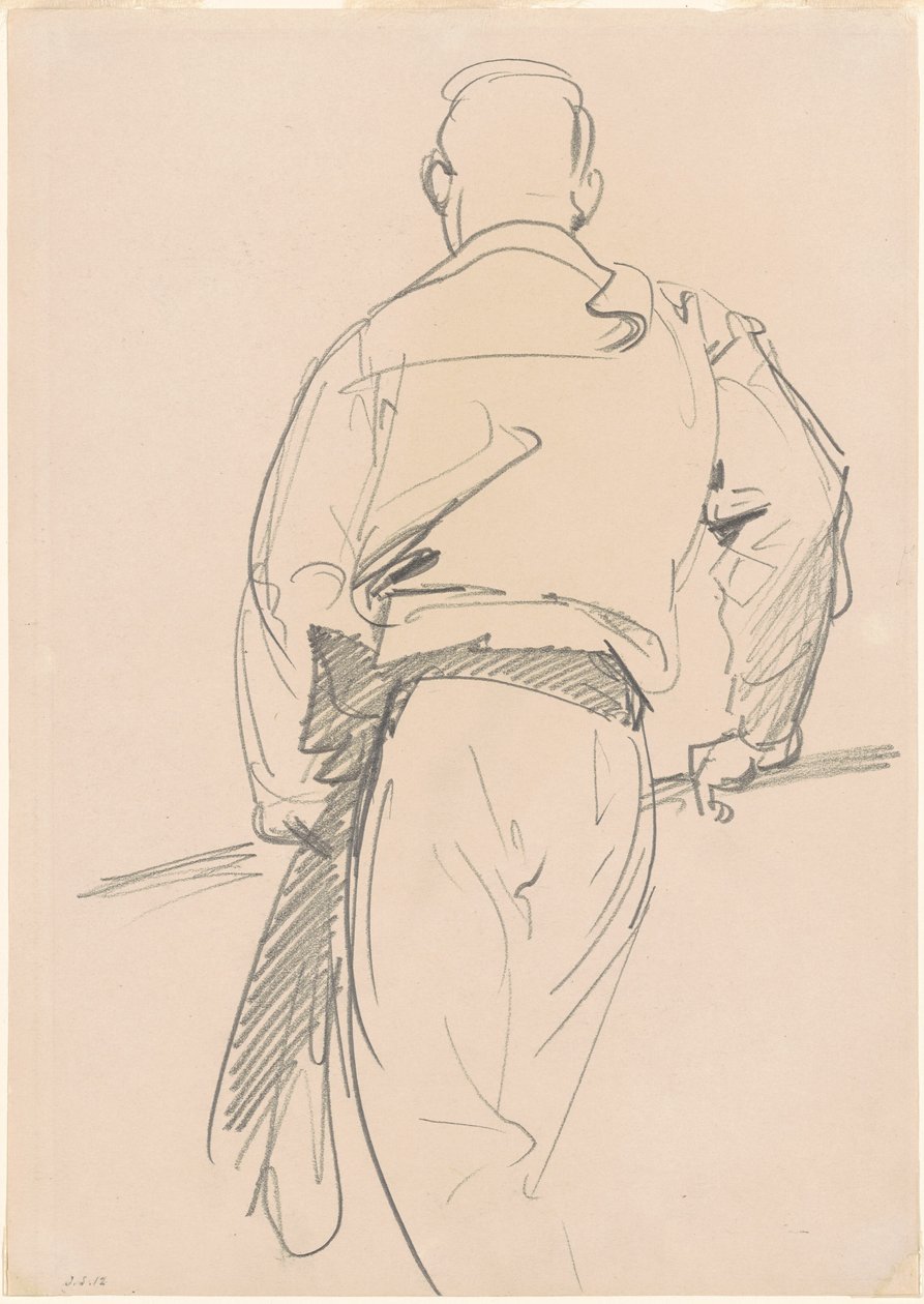 Gondoliér, Benátky, 1912. od John Singer Sargent