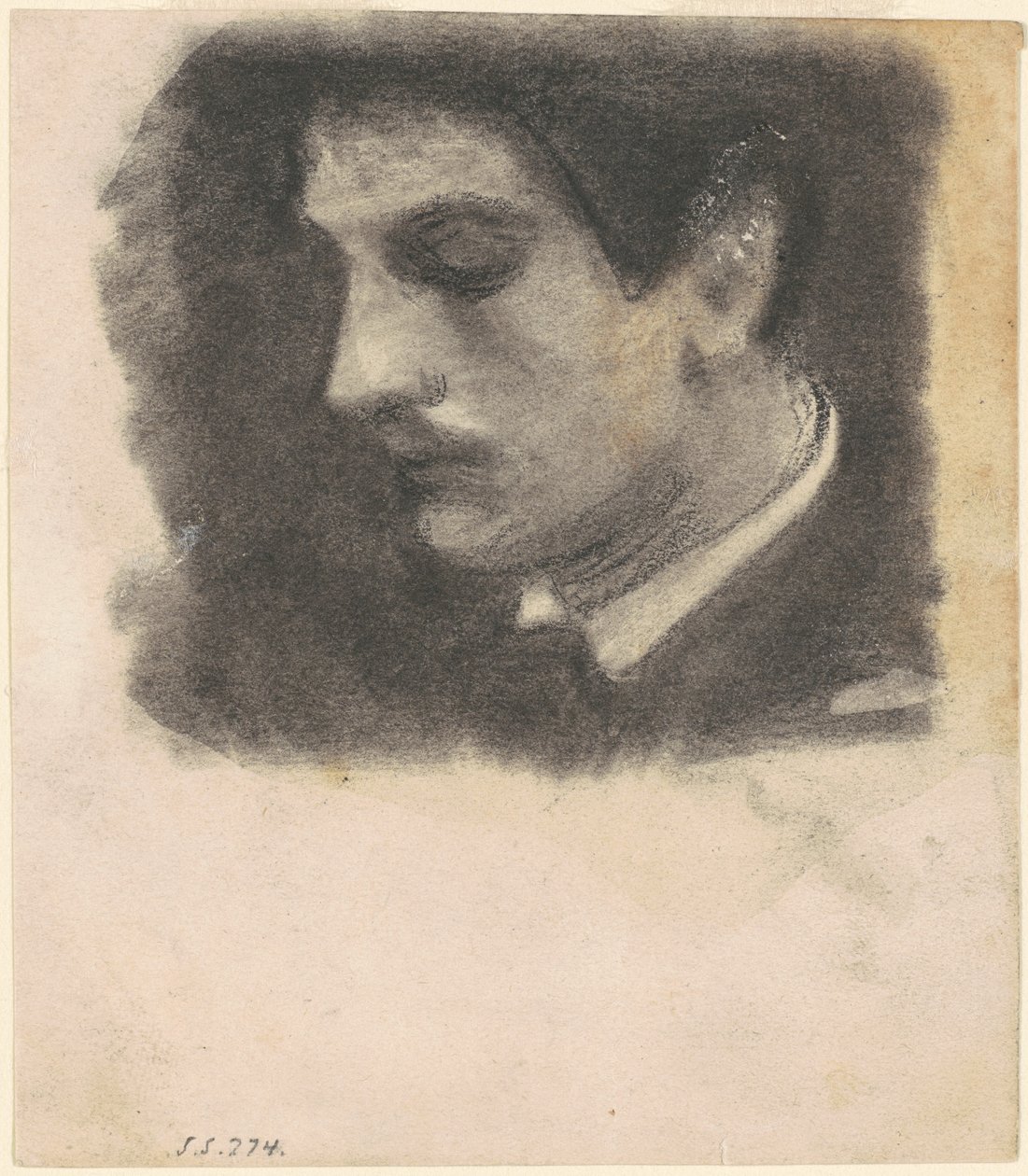 Hlava muže od John Singer Sargent