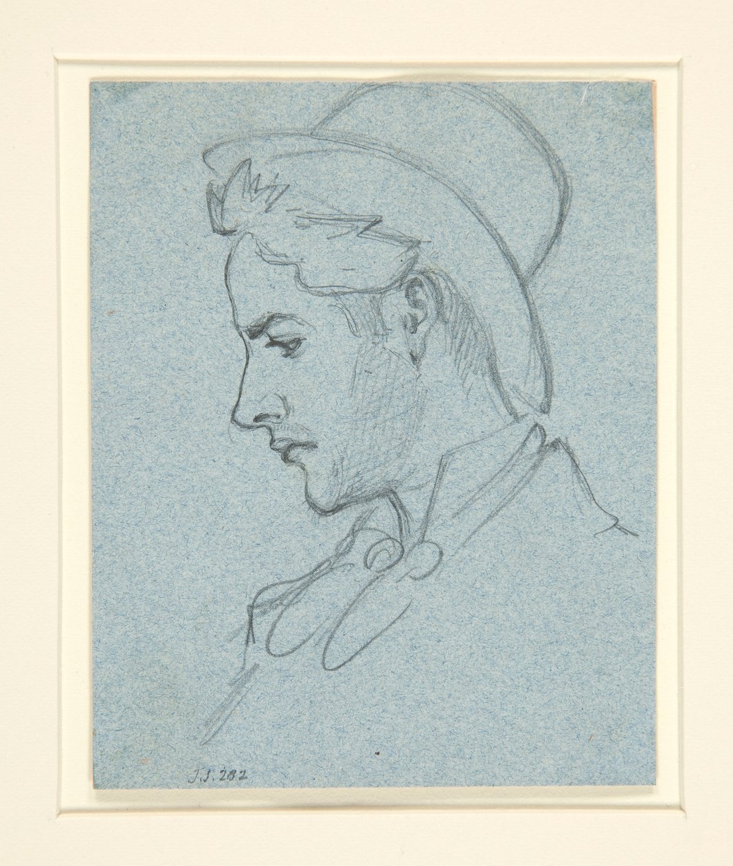 Hlava mladého muže od John Singer Sargent